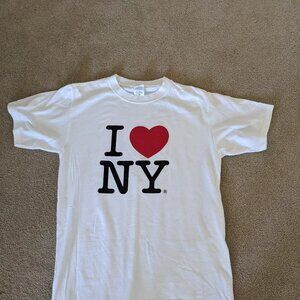 #15  womens i love ny tee-shirt  size medium